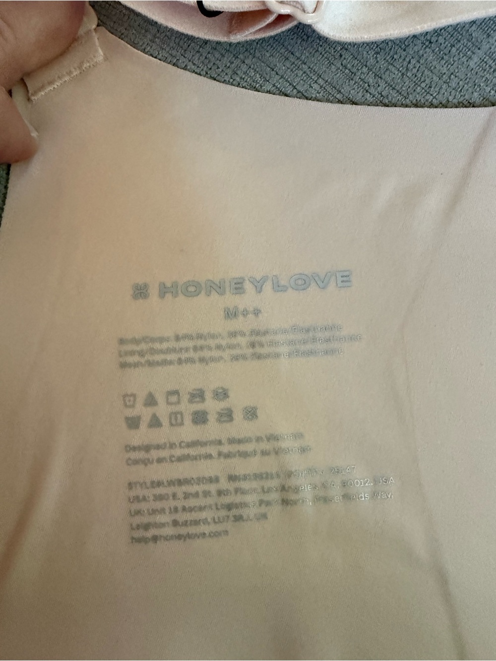 Honeylove Smooth Nude Wireless V-Neck Comfort Bra - Picture 7 of 7